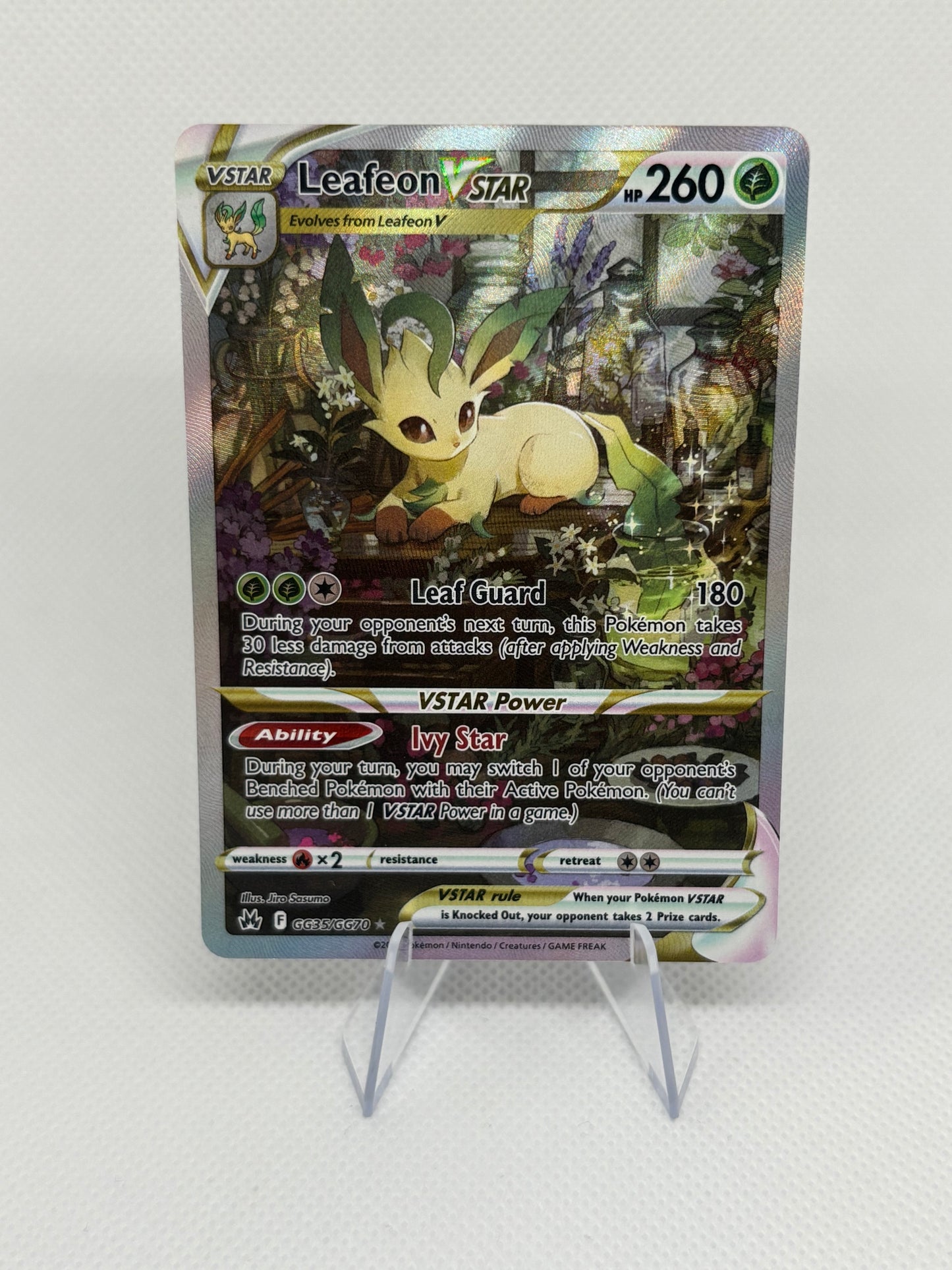 Leafeon VSTAR #GG35 Pokemon Crown Zenith