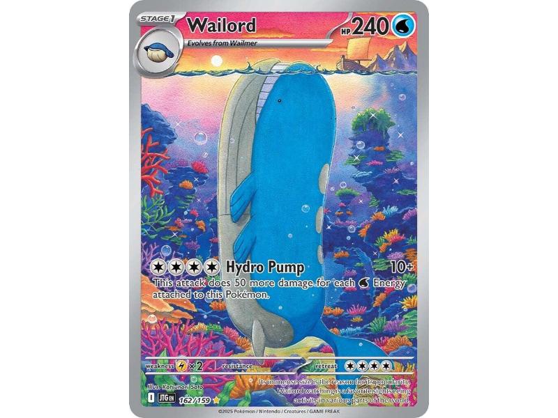 Wailord #162 Pokemon Journey Together