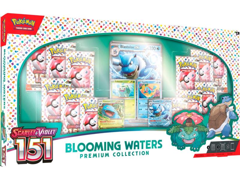 Blooming Waters Premium Collection Box Pokemon Scarlet & Violet 151