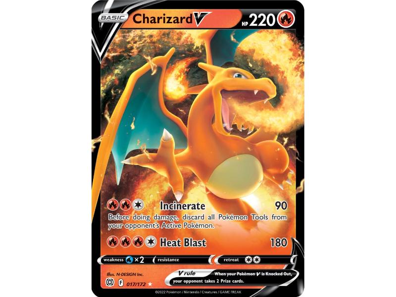 Charizard V #17 Pokemon Brilliant Stars