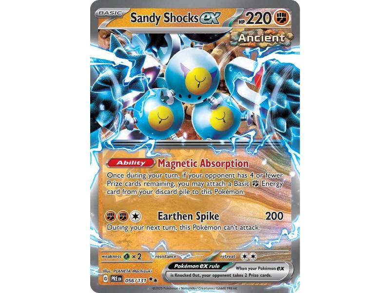 Sandy Shocks ex #56 Pokemon Prismatic Evolutions