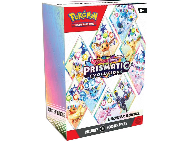 Pokemon TCG Booster Bundle (6 packs) - Scarlet & Violet Prismatic Evolutions