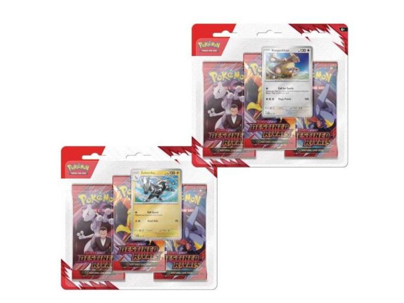 3 Pack Blister Pokemon Destined Rivals (random promo)