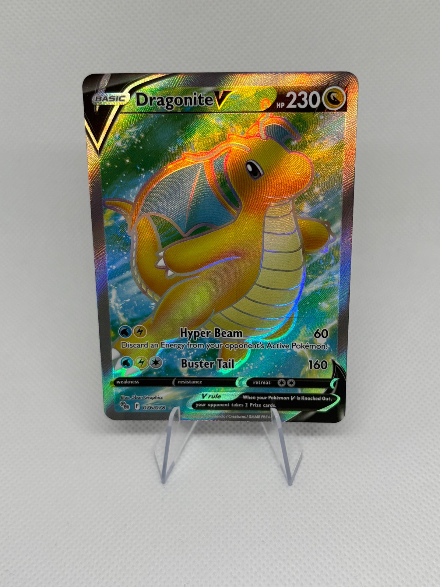 Dragonite V #76 Pokemon Go