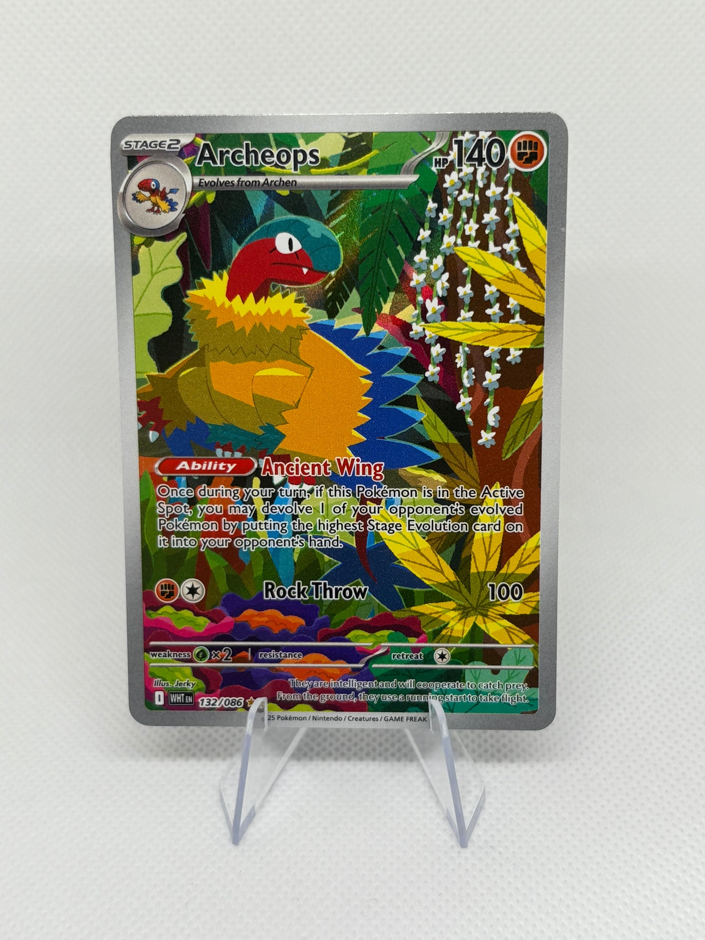 Archeops #132 Pokemon White Flare