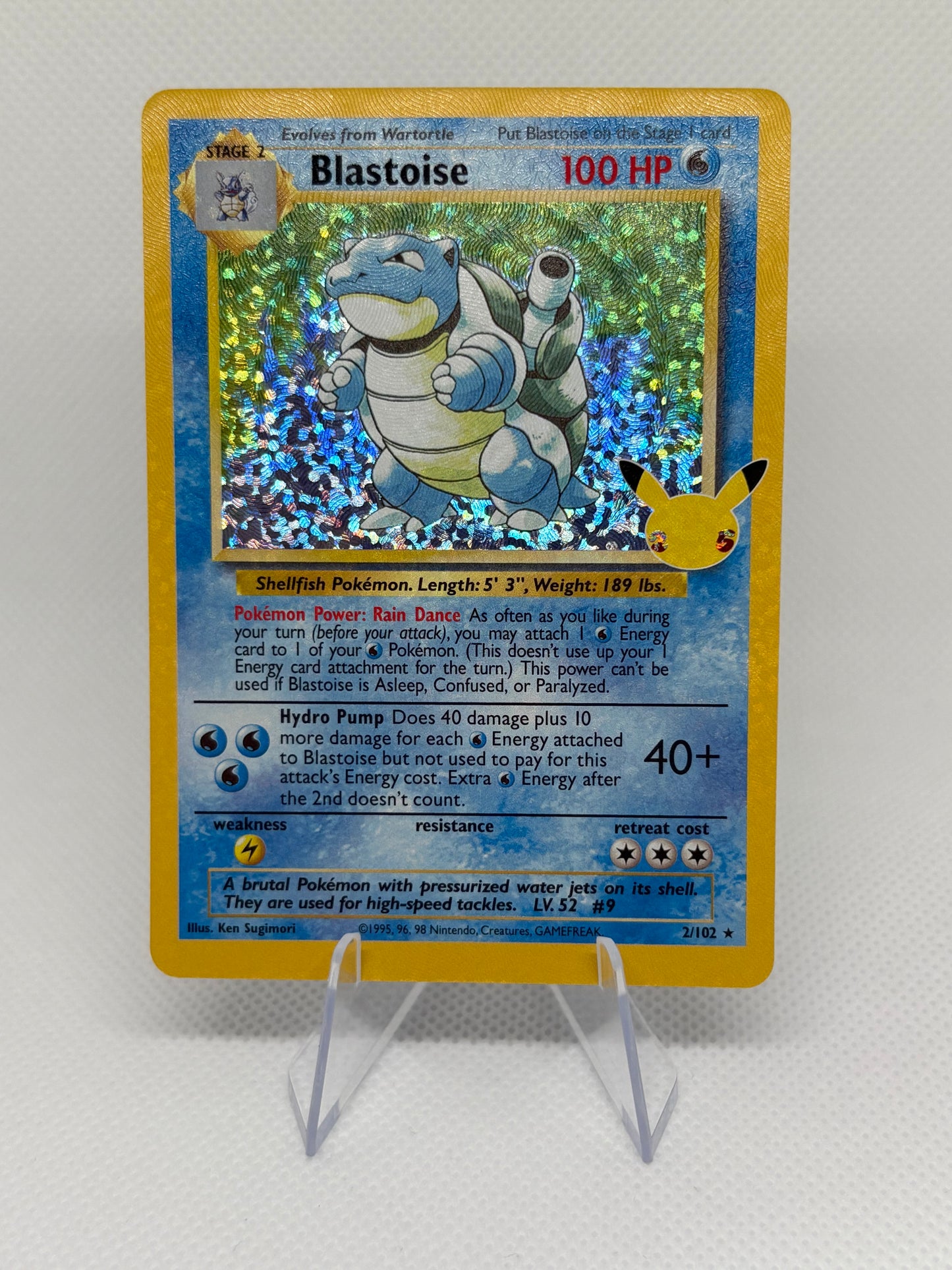Blastoise #2 Pokemon Celebrations