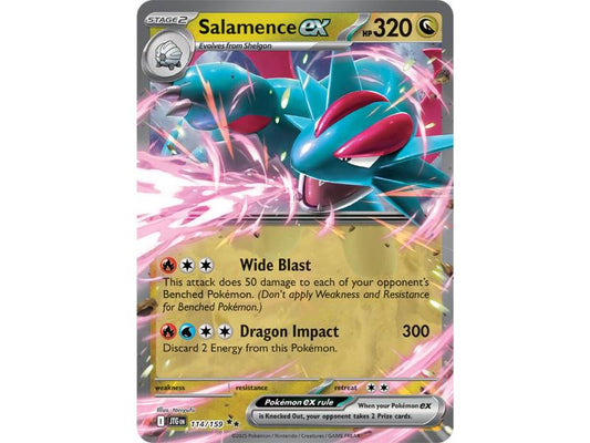 Salamence ex #114 Pokemon Journey Together