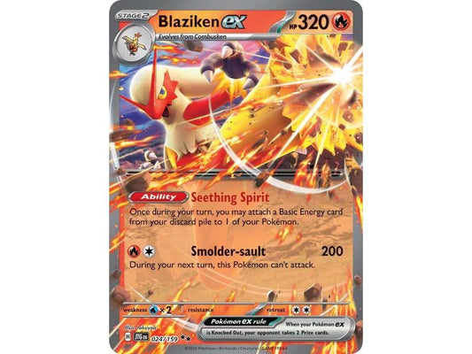 Blaziken ex #24 Pokemon Journey Together