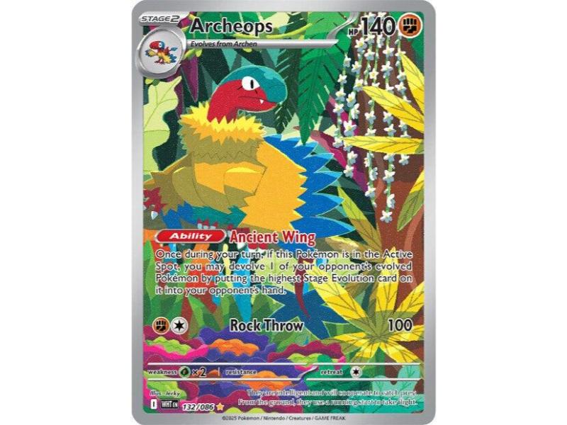 Archeops #132 Pokemon White Flare