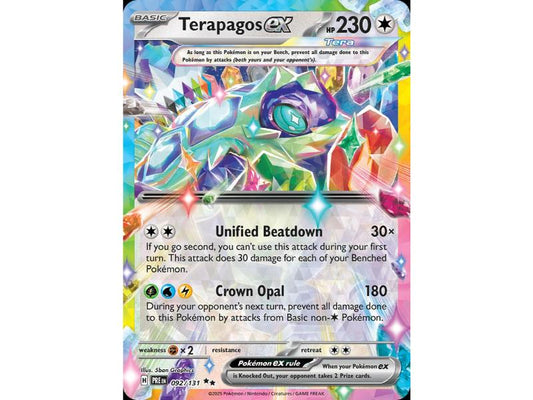 Terapagos ex #92 Pokemon Prismatic Evolutions