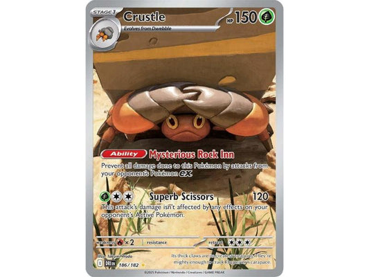 Crustle #186 Pokemon Destined Rivals