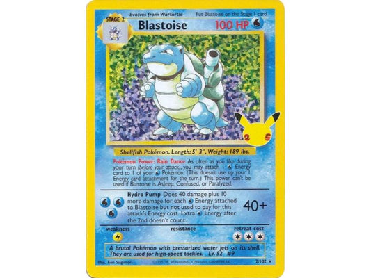 Blastoise #2 Pokemon Celebrations