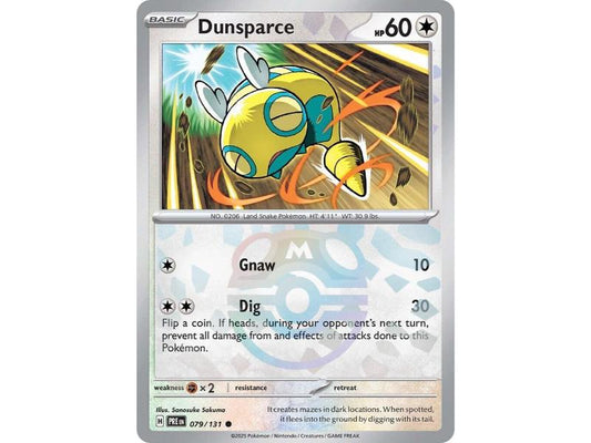 Dunsparce [Master Ball] #79 Pokemon Prismatic Evolutions