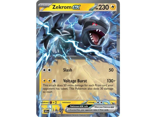 Zekrom ex #34 Pokemon Black Bolt