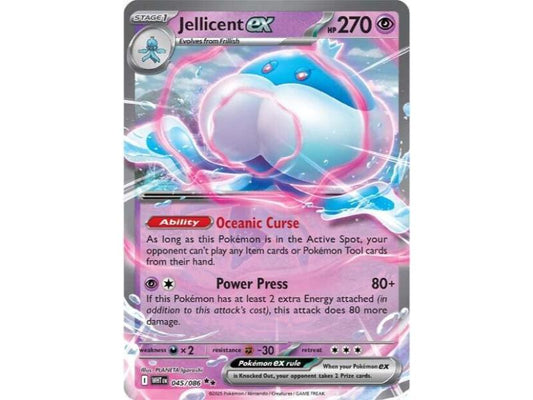 Jellicent ex #45 Pokemon White Flare