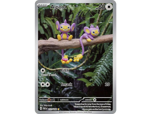 Aipom #211 Pokemon Paradox Rift