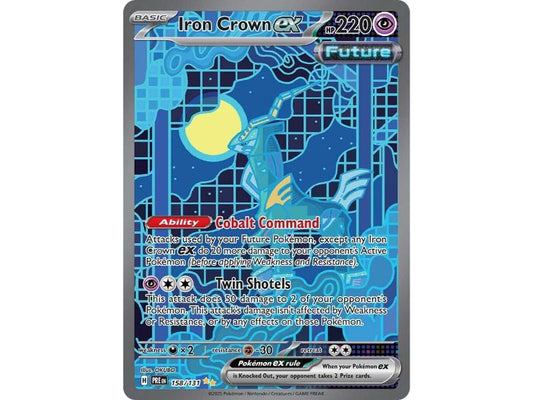 Iron Crown ex #158 Pokemon Prismatic Evolutions