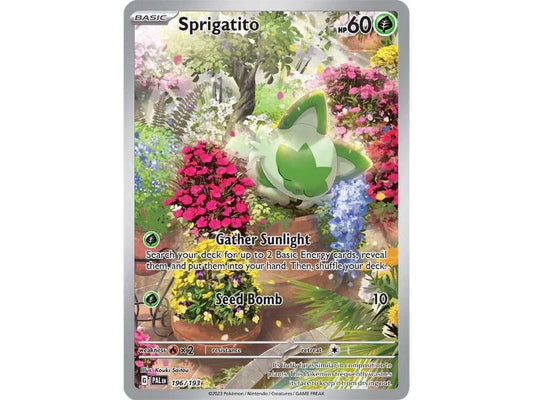 Sprigatito #196 Pokemon Paldea Evolved