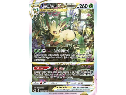 Leafeon VSTAR #GG35 Pokemon Crown Zenith
