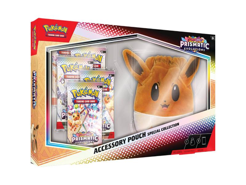Pokémon TCG Scarlet & Violet Prismatic Evolutions Accessory Pouch Special Collection