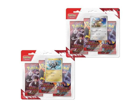 3 Pack Blister Pokemon Destined Rivals (random promo)