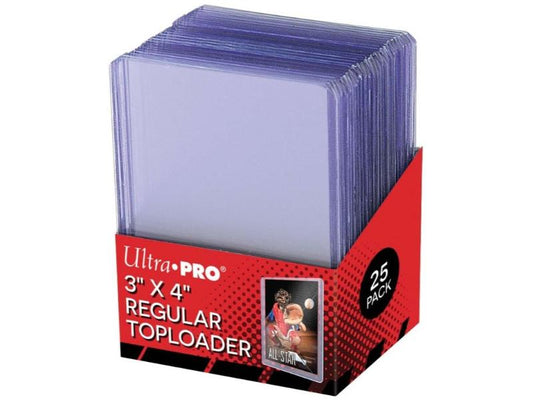 Ultra Pro Regular Toploader 3″ x 4″ (25 stuks)